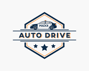 Vehicle - Police Car Vehicle logo design