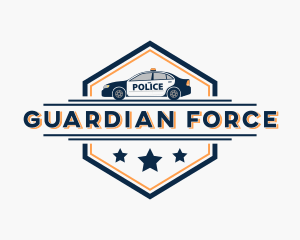 Police - Police Car Vehicle logo design