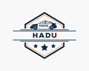 Emblem - Police Car Vehicle logo design