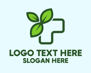 Drugstore - Leaves Organic Medicine logo design