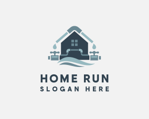 Plumbing Home Renovation Repair logo design