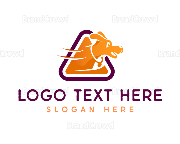 Veterinarian Dog Kennel Logo