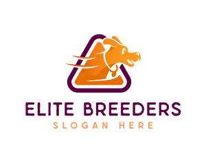 Veterinarian Dog Kennel logo design