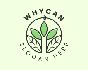 Ecology Leaf Plantation  Logo