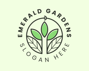 Ecology Leaf Plantation  logo design