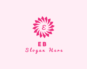 Girl - Feminine Flower Cosmetics Boutique logo design