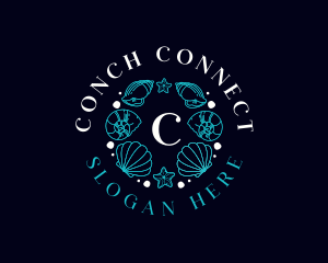 Conch - Sea Shell Jewelry logo design