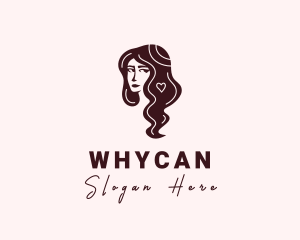 Hairstyle - Beautiful Woman Hair logo design