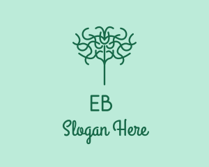 Garden - Organic Herbal Tree logo design