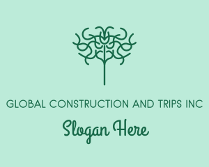Eco Park - Organic Herbal Tree logo design