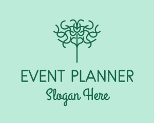 Vegan - Organic Herbal Tree logo design