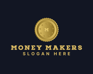 Gold Coin Banking logo design
