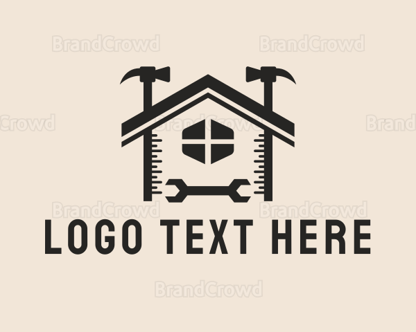 Hammer Wrench Home Builder Logo