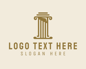 Simple Architecture Pillar Logo