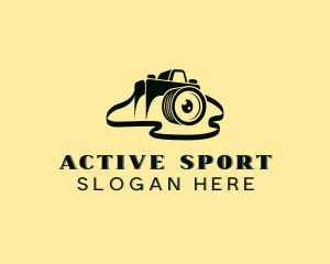 Dslr - Vlogger Camera Photography logo design