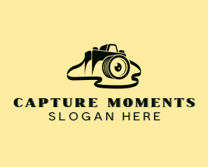 Photography - Vlogger Camera Photography logo design