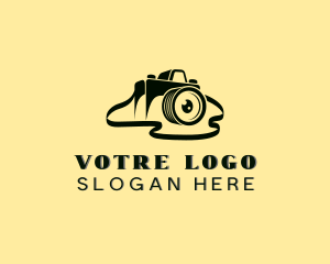 Social Influencer - Vlogger Camera Photography logo design