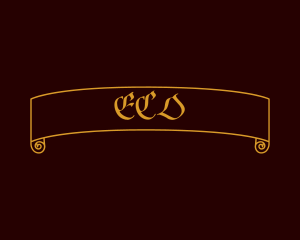 Ancient Antique Scroll Logo
