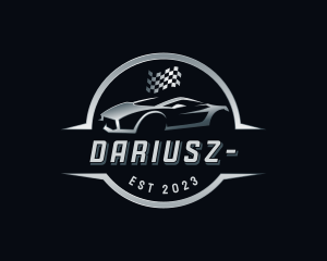 Roadster - Racing Car Garage logo design