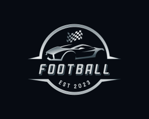 Emblem - Racing Car Garage logo design