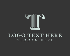 Upmarket - Luxury Elegant  Letter T logo design