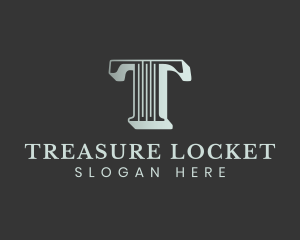 Luxury Elegant  Letter T logo design