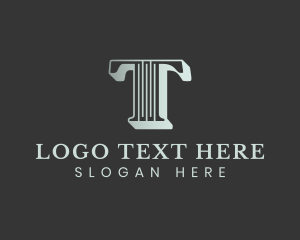 Luxury Elegant  Letter T Logo