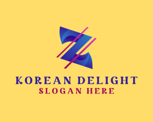 Korean - Creative Media Company logo design