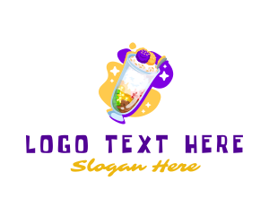 Halo Halo - Filipino Sweet Dessert logo design