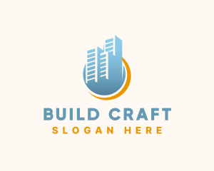 Building Property Construction logo design