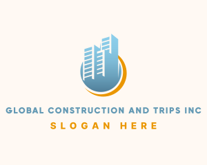 Building Property Construction logo design