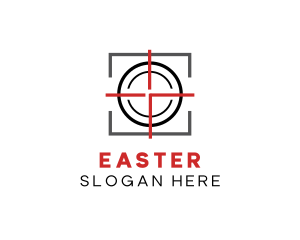 Target Shooting Crosshair Logo