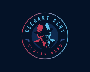 Detective Inspector Gentleman logo design