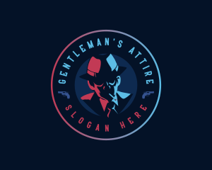 Detective Inspector Gentleman logo design