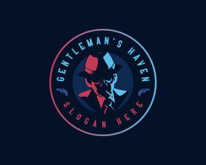 Detective Inspector Gentleman logo design