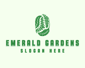 Organic Herbal Garden logo design