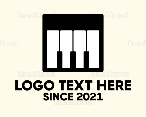 Piano Keyboard App Logo