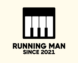 Recording Studio - Piano Keyboard App logo design