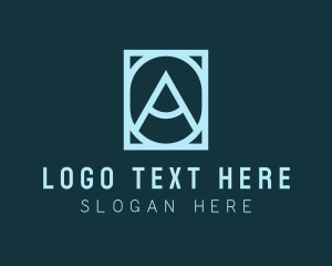 Business - Modern Frame Letter A logo design