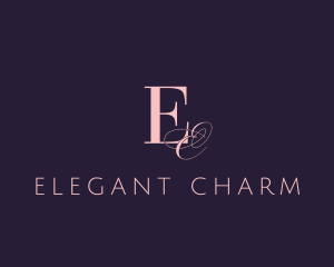 Expensive Elegant Boutique logo design