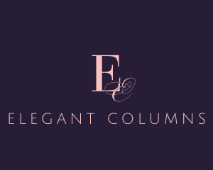 Expensive Elegant Boutique logo design