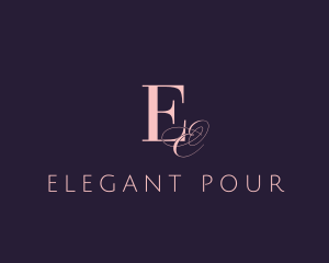 Expensive Elegant Boutique logo design