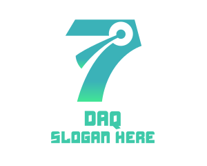 Customer Care - Modern Chat Number 7 logo design