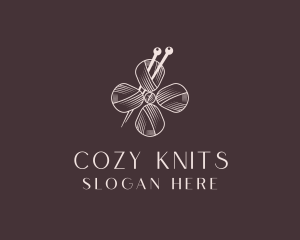 Crochet Yarn Thread logo design