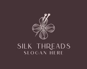 Crochet Yarn Thread logo design