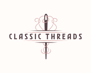 Needle Thread Fashion logo design