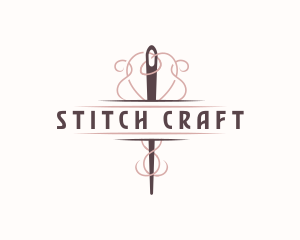 Stitch - Needle Thread Fashion logo design