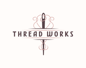 Needle Thread Fashion logo design