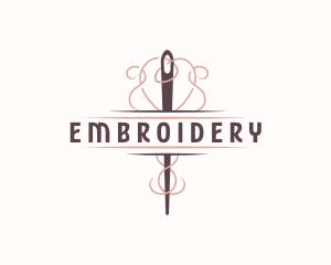 Needle Thread Fashion logo design