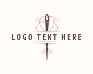 Needle Thread Fashion Logo